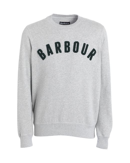 Barbour Sweatshirt in Gray für Herren