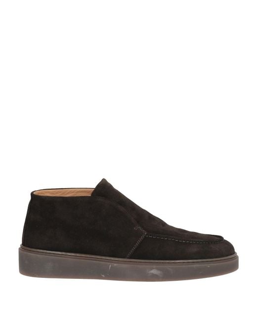Fabiano Ricci Brown Ankle Boots Leather for men