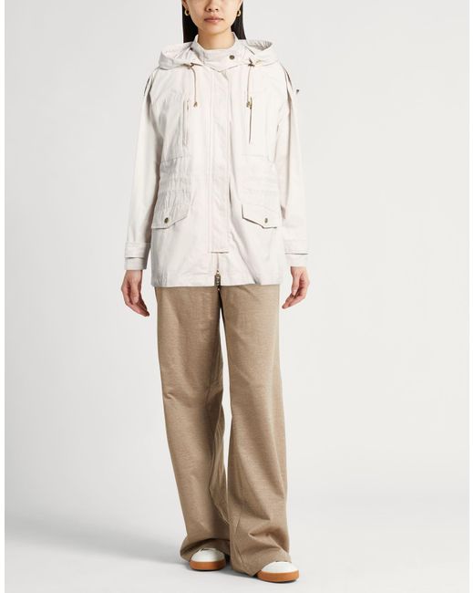 Trussardi Natural Overcoat & Trench Coat