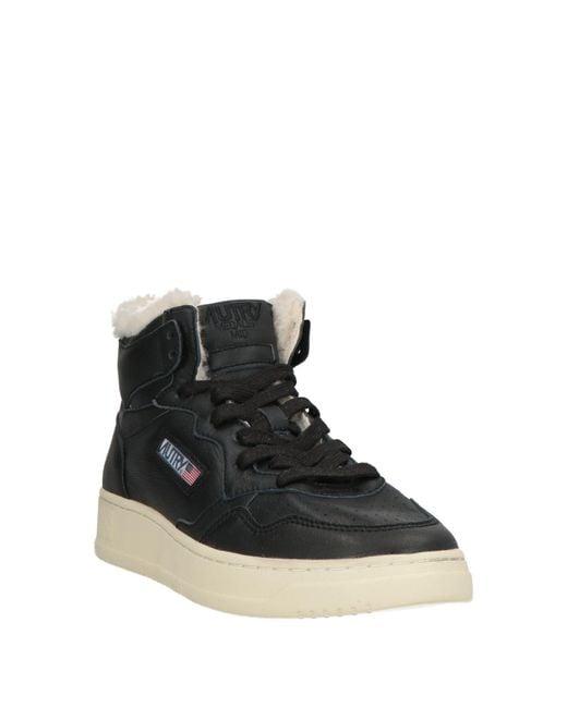 Autry Black Sneakers Leather
