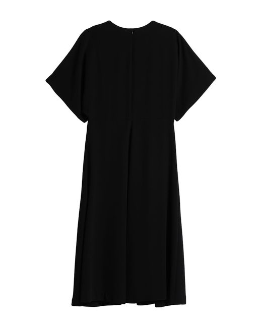 EMMA & GAIA Black Midi Dress