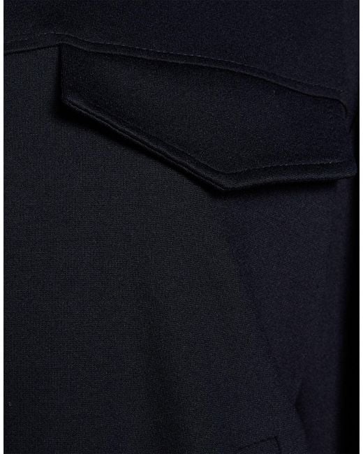 iBlues Blue Midnight Jacket Viscose, Polyamide, Elastane