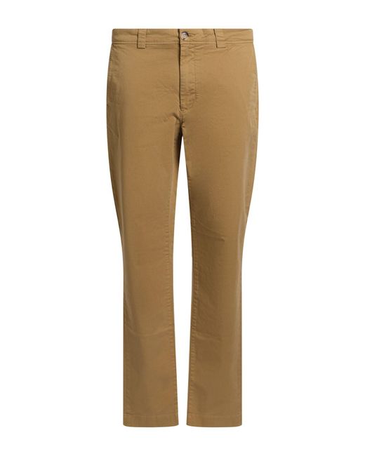 Woolrich Natural Pants Cotton, Elastane for men
