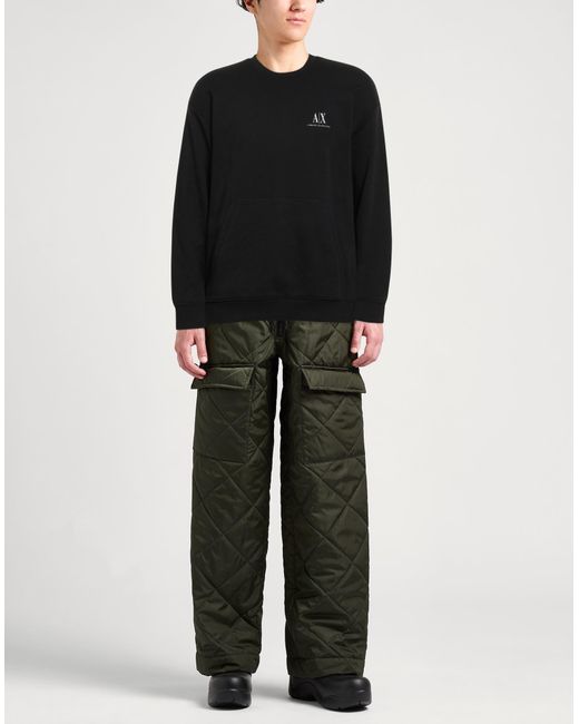ARMANI EXCHANGE Black Sweatshirts for men