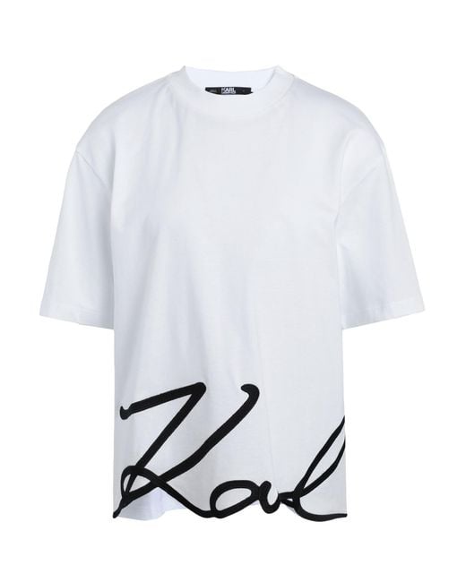 Karl Lagerfeld White T-shirt