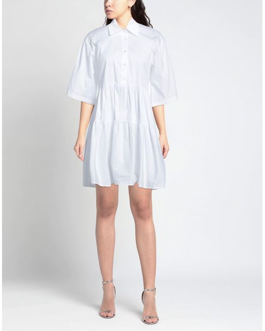 Berna White Mini Dress