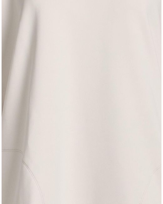 Herno White Sweatshirt Polyester, Elastane