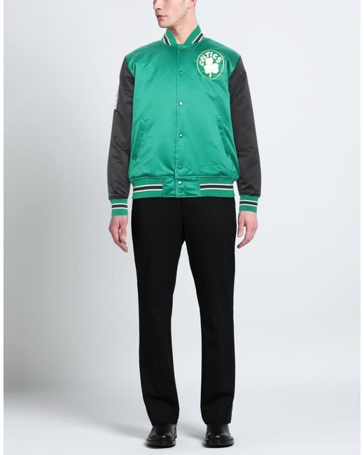 Mitchell & Ness Green Jackets for men