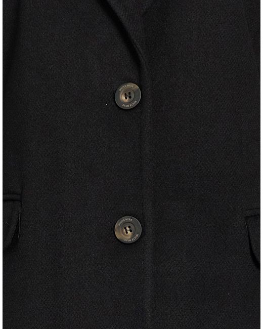 White Wise Black Coat