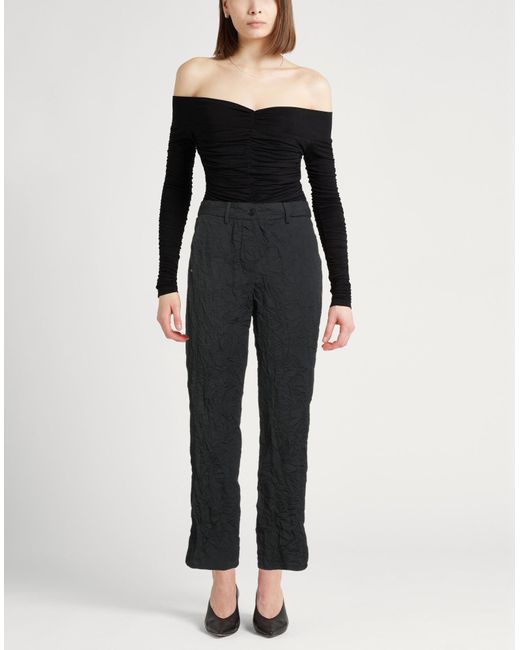 White Sand Black Trouser