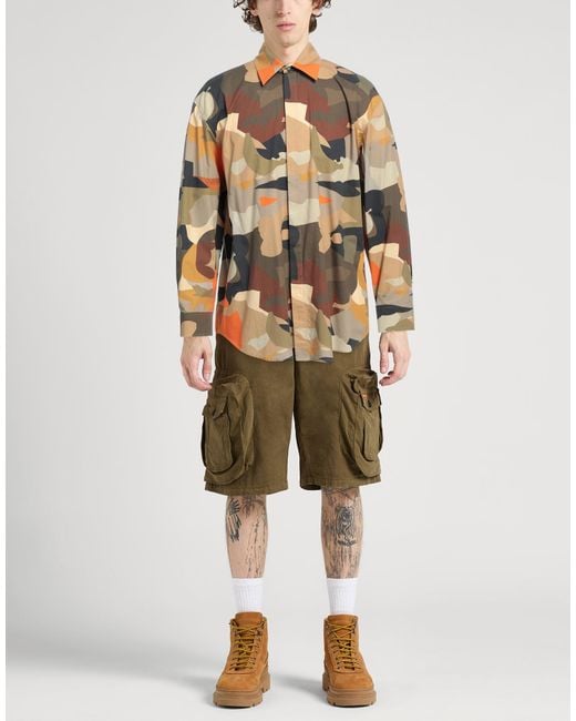 MSGM Brown Shirt for men