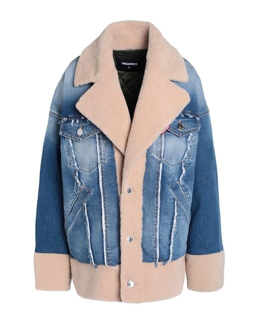 Manteau en jean DSquared² en coloris Blue