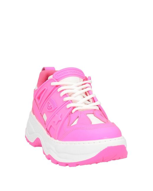 Chiara Ferragni Pink Sneakers