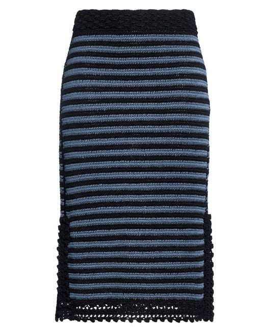Zadig & Voltaire Blue Midi Skirts
