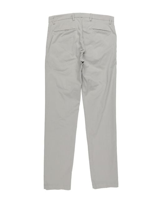 Briglia 1949 Gray Light Pants Cotton, Elastane for men