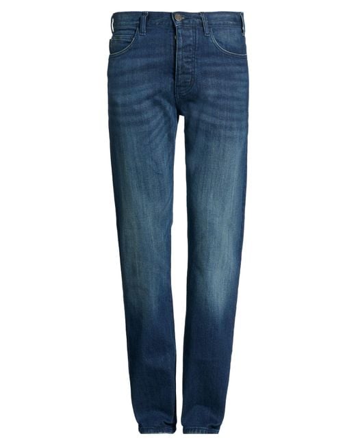 Armani Jeans Blue Jeans Cotton, Elastane for men