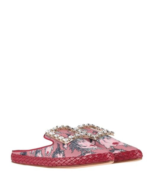 Roger Vivier Pink Mules & Clogs
