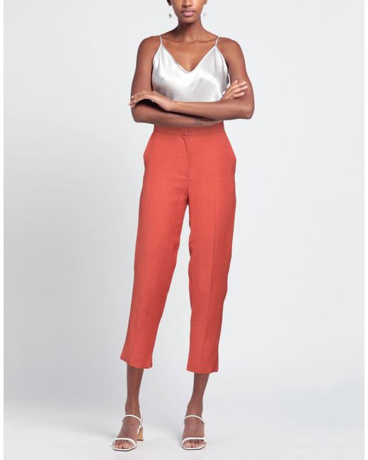 Antonelli Red Trouser