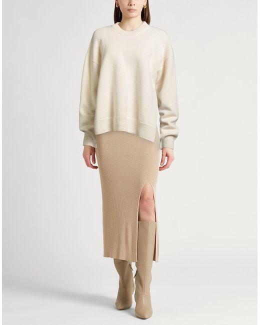 Jil Sander White Sweater Wool, Cashmere