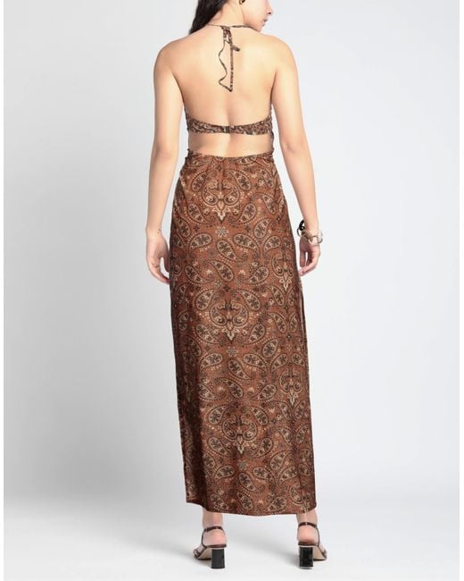 4giveness Brown Maxi-Kleid