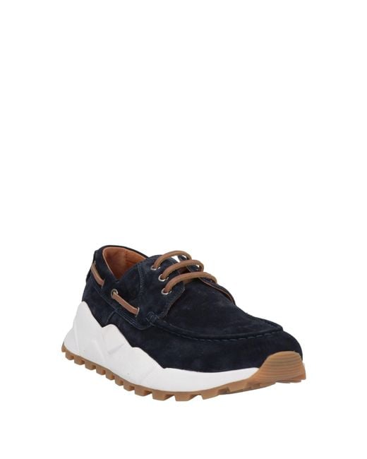 Voile Blanche Blue Loafers for men