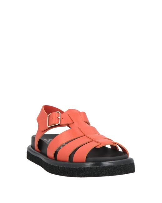 Seboy's Red Sandals