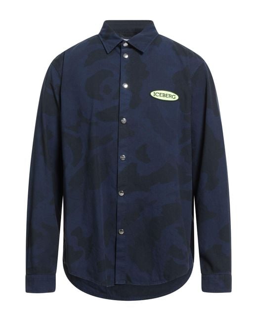 Iceberg Blue Shirt for men