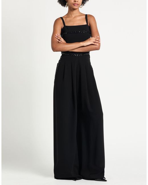 Max Mara Black Jumpsuit Triacetate, Polyester
