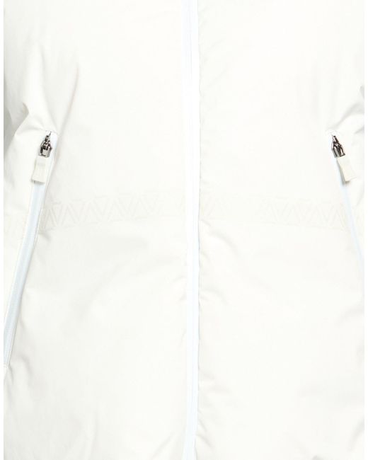 Herno White Laminar Puffer Polyester