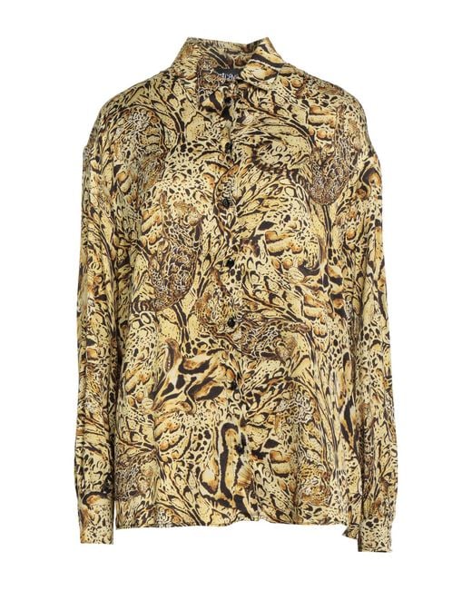 Just Cavalli Yellow Shirts