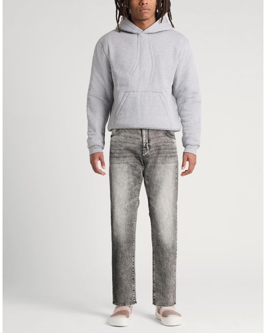 ARMANI EXCHANGE Gray Jeans Cotton, Polyester, Elastane for men