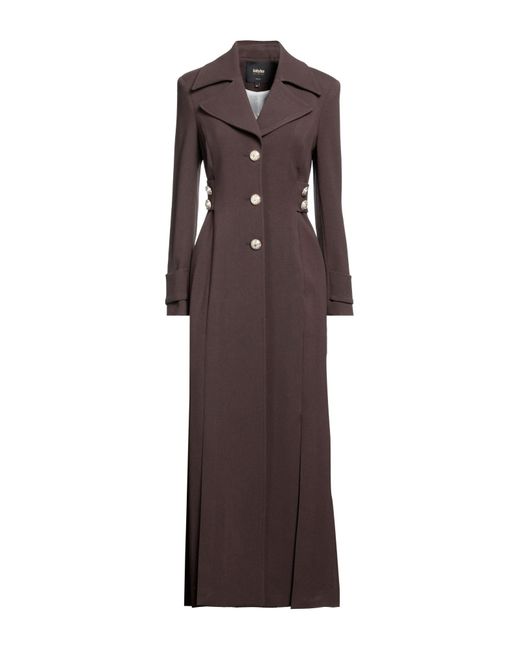Babylon Brown Coat Polyester, Viscose, Elastane