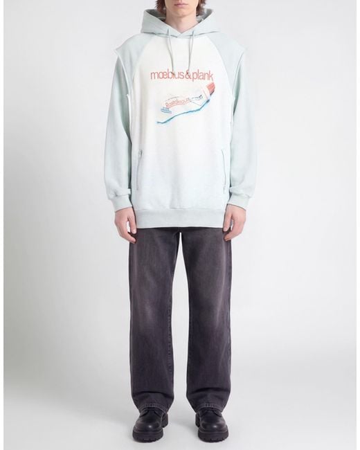 Undercover White Sky Sweatshirt Cotton for men
