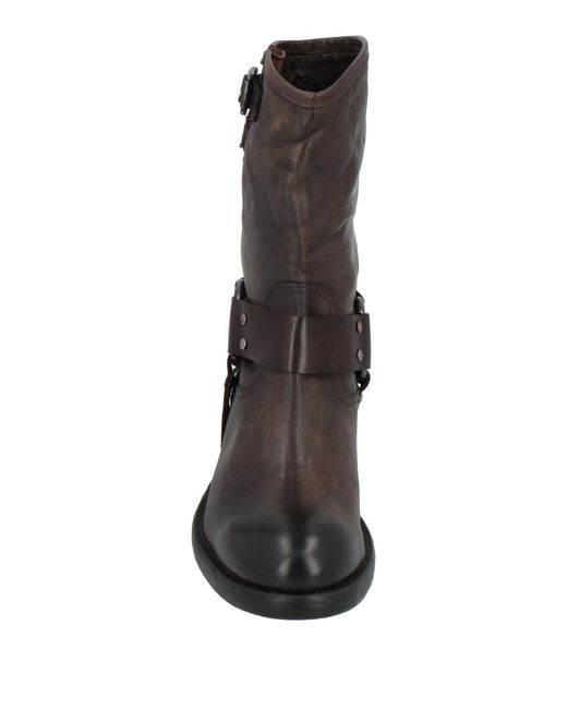 JP/DAVID Brown Ankle Boots