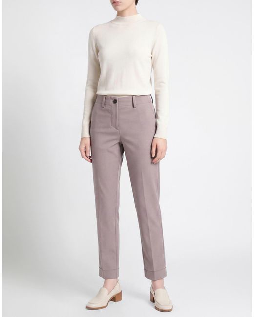 Rrd Gray Pants Polyamide, Elastane