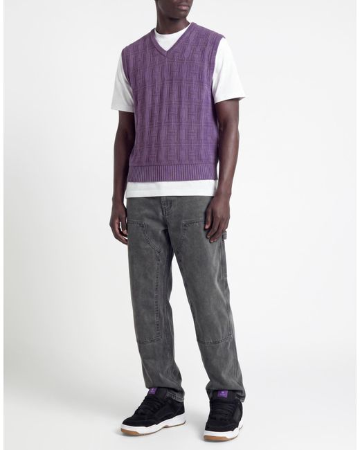 Huf Purple Jumper for men