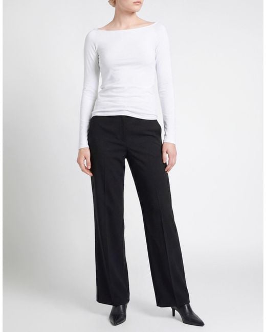 Dorothee Schumacher White T-Shirt Modal, Cashmere, Elastane