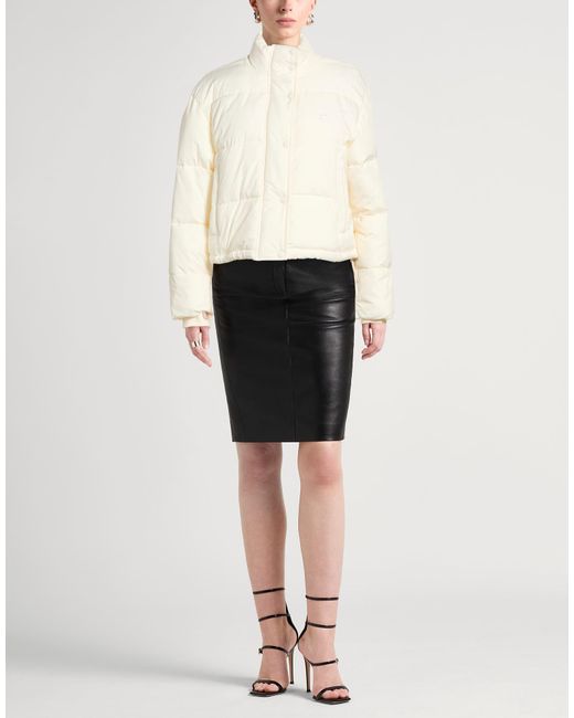 Courreges White Puffer Polyester