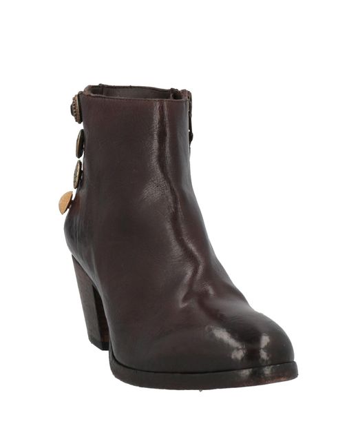 Elena Iachi Brown Ankle Boots
