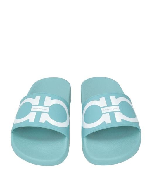 Ferragamo Blue Sandals