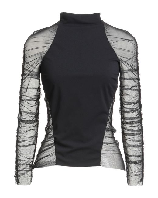 Patrizia Pepe Black Top Polyamide, Elastane