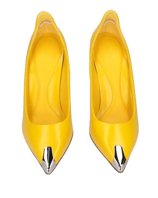 McQueen Yellow Pumps