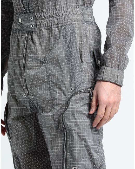 Rick Owens Jumpsuit in Gray for Men | Lyst