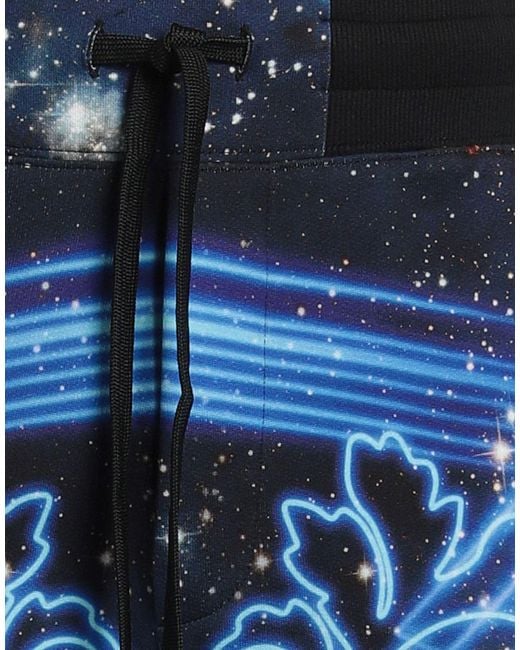 Versace Jeans Couture Blue Shorts & Bermuda Shorts Cotton, Elastane for men