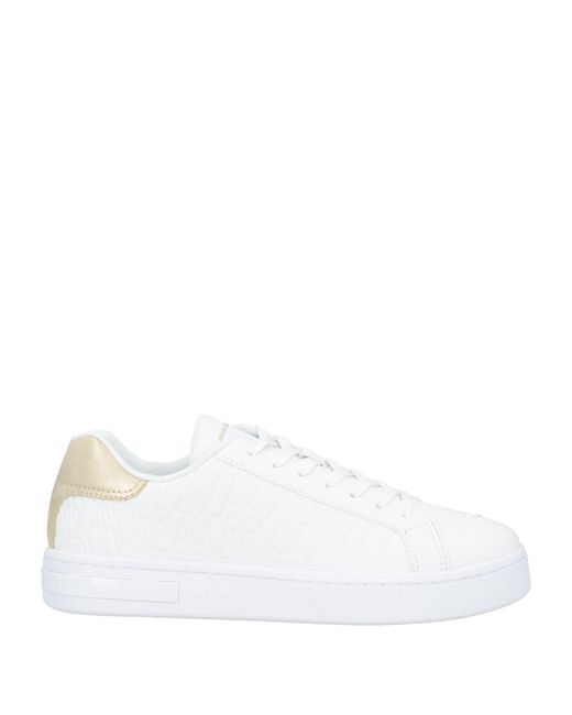 ARMANI EXCHANGE White Trainers