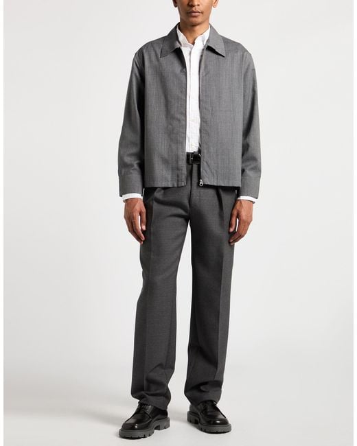 Jil Sander Gray Jacket Wool for men