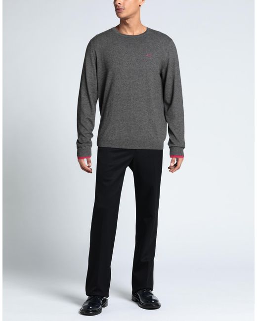 Sun 68 Gray Jumper for men