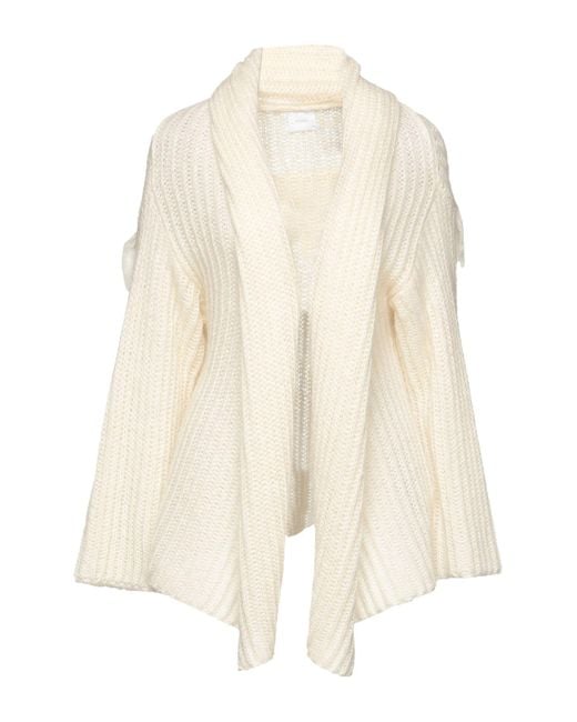 merci Synthetic Cardigan in Ivory (White) | Lyst