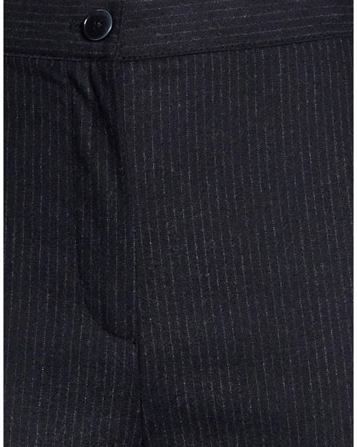Lardini Blue Pants Wool, Polyester, Nylon, Viscose, Elastane