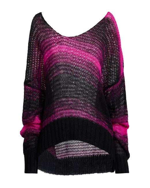 N°21 Red Sweater Mohair Wool, Polyamide, Wool